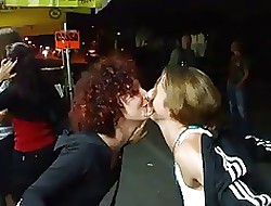 Italian girls unplanned nuzzle superior to before a difficulty lips, thimbleful porn